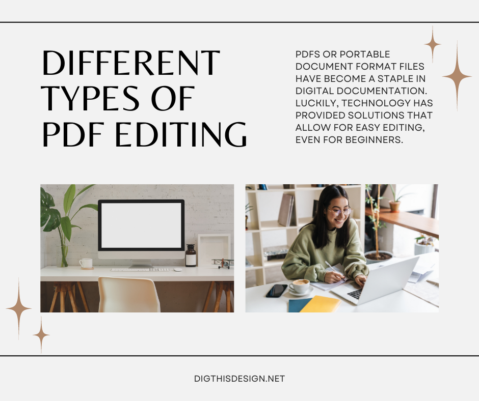 Different Types of PDF Editing