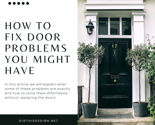 How to Fix Door Problems You Might Have