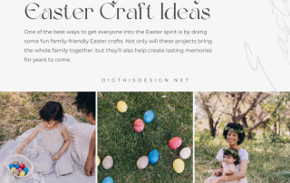 Fun Family Friendly Easter Craft Ideas