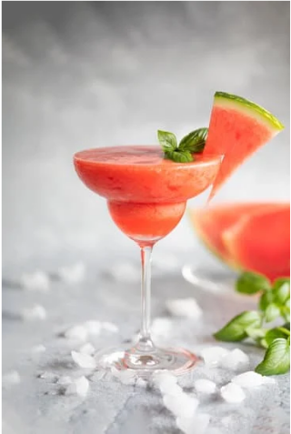 Clean Drink Watermelon Mint Cocktail