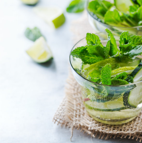 Clean drink Cucumber Mint Cooler