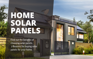 The benefits of home solar panels