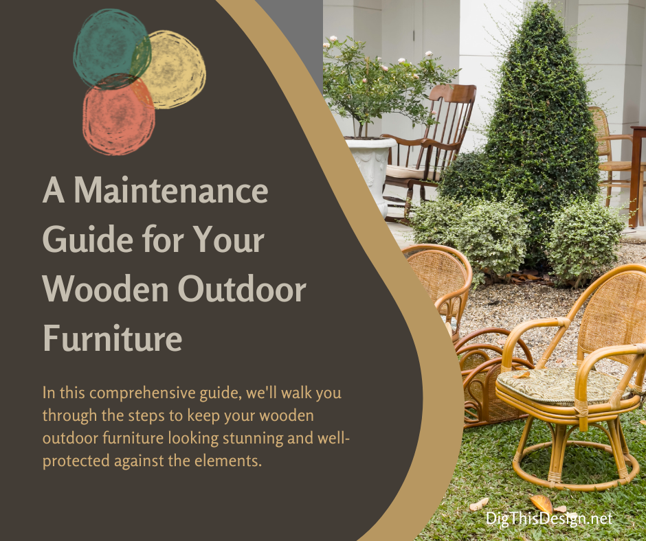How to Care for Wooden Outdoor Furniture Guide