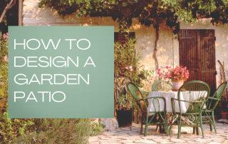 How to Design a Garden Patio