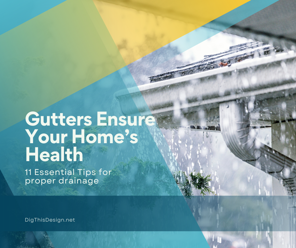Gutters Ensure Your Home’s Health