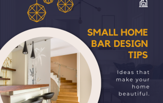 small home bar design tips