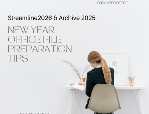 New Year Office File Preparation: Streamline 2026, Archive 2025